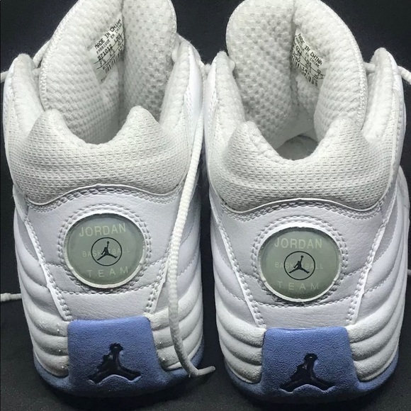 VINTAGE 🏀 ‘98 Nike Jordan Jumpman Team 1 UNC Blue - Picture 5 of 8